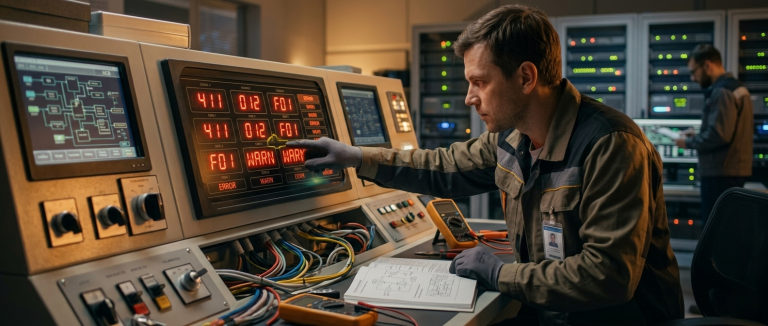 hcs 411gits error codes