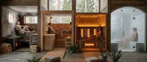 types of saunas