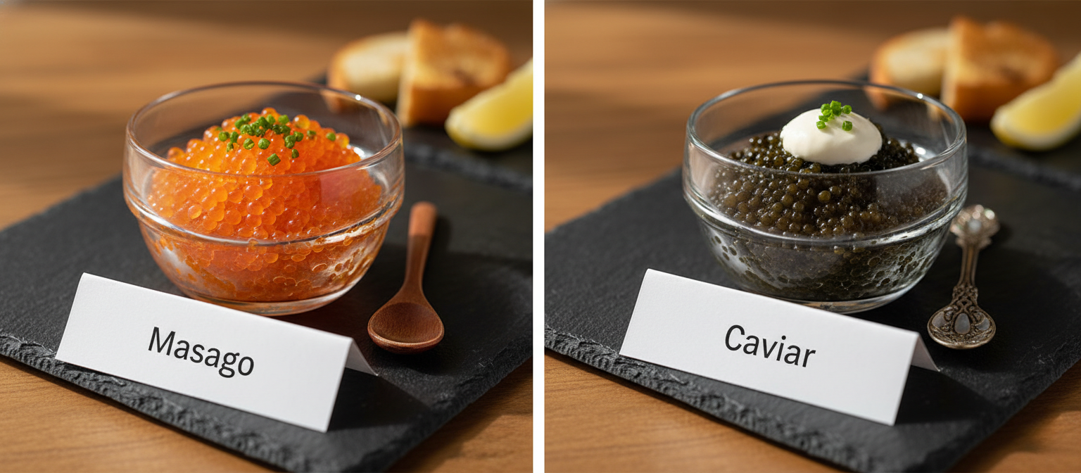 masago vs caviar