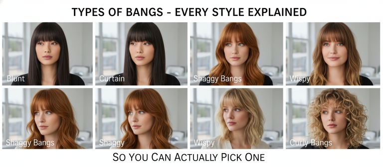 types of bangs