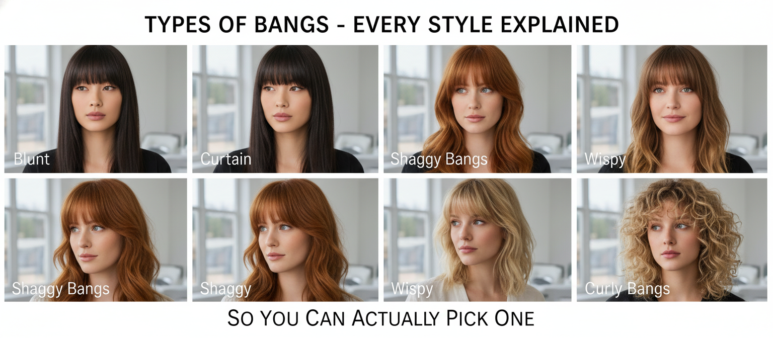 types of bangs