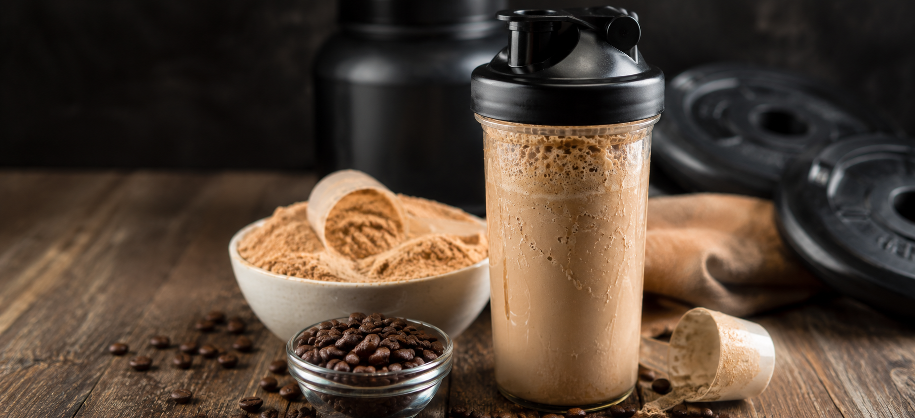 coffee protein shake